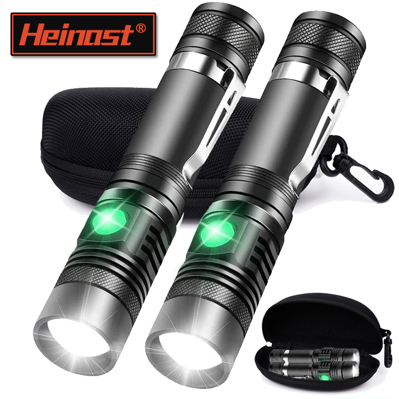 Outdoor Lighting Ideas - Rechargeable T6 Handheld Flashlight Use 18650