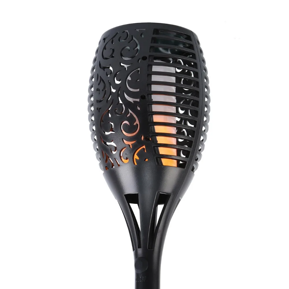 Fire Torch Solar - 12LED Solar Flame Torch Light Flickering