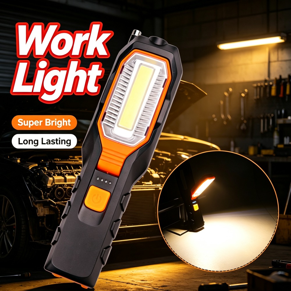 Outdoor Lighting Usb - New LED Work Light Built‑in Battery