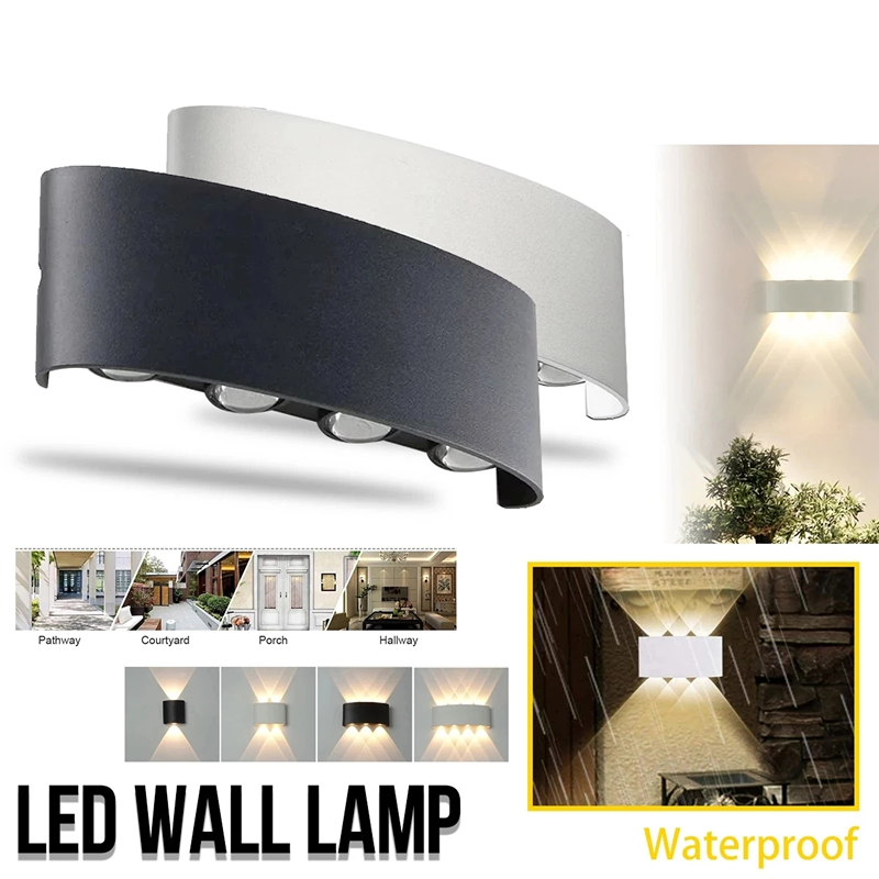 Outdoor Lighting On Stairs - Modern Led Wall Lamp Outdoor Stair