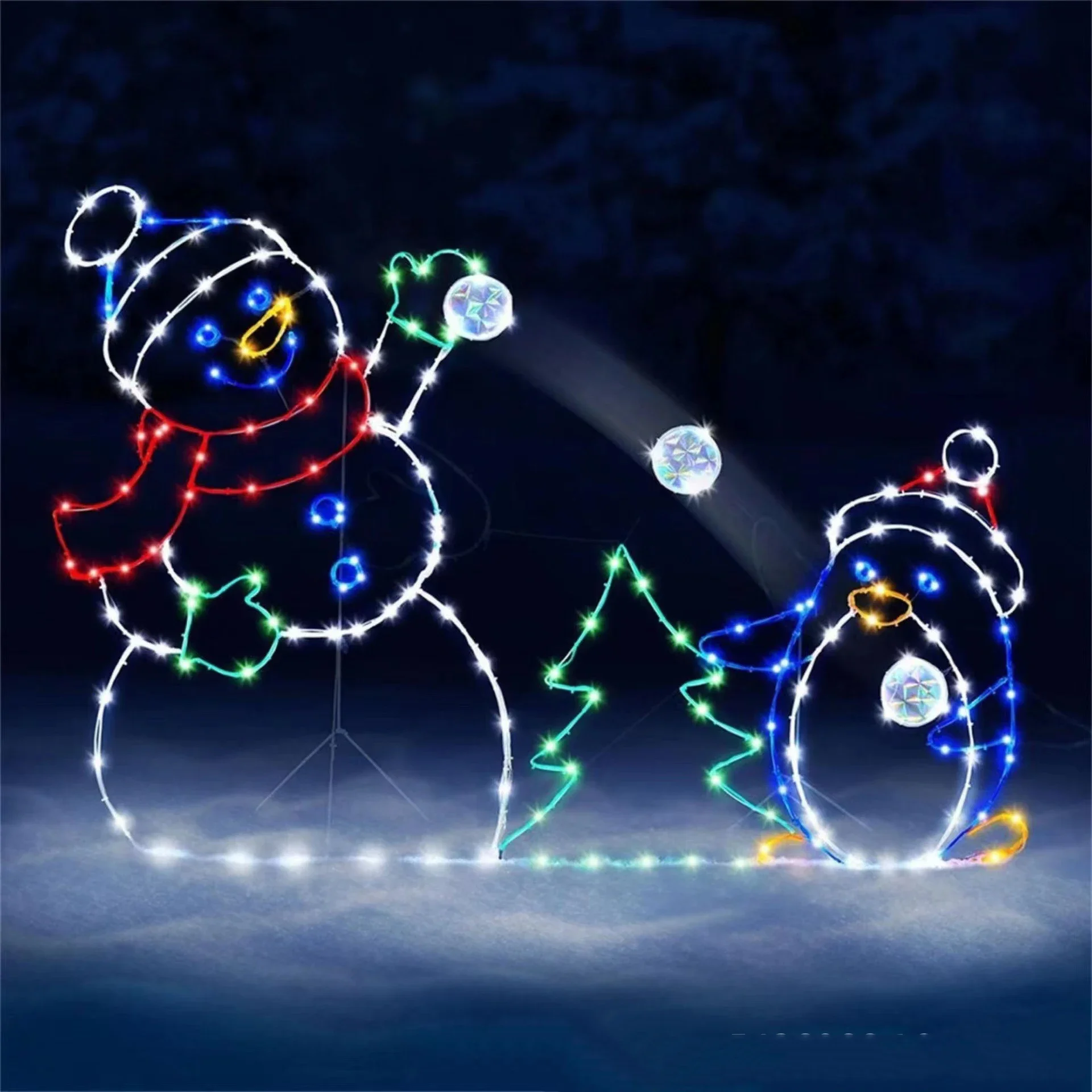 Animated Snowball Light LED Gl - Outdoor Lighting Manufacturers 评论和价格