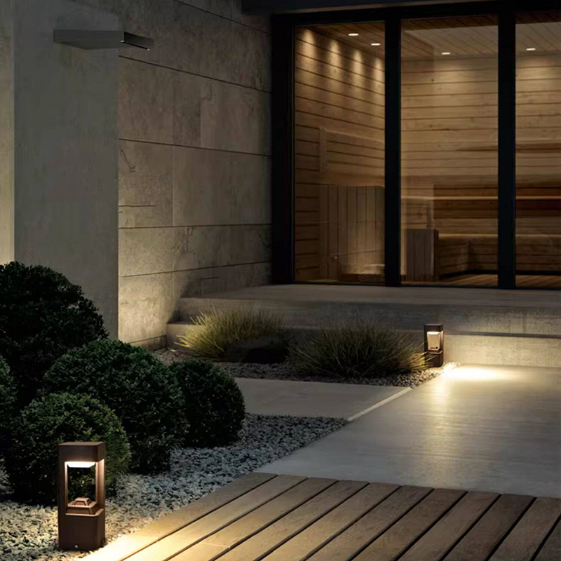 Luminous floor lamp courtyard  - Outdoor Lighting Garden 评论和价格