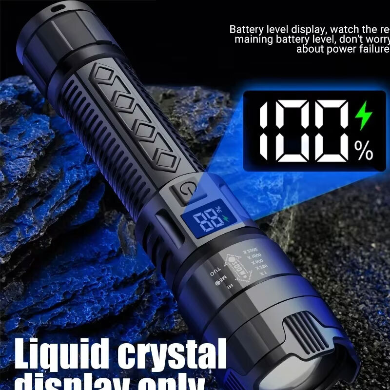 High Strong Power Led Flashlig - Outdoor Lighting Usb 评论和价格