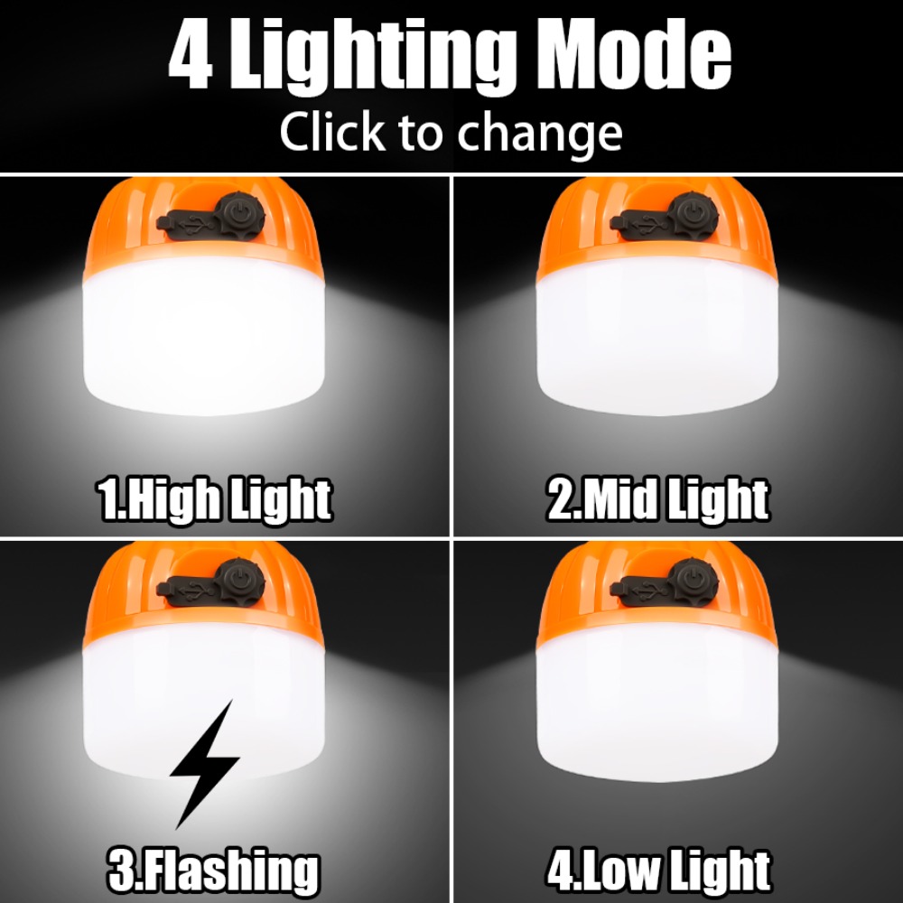 Portable Mini Camping Lamp 4 L - Outdoor Lighting Usb 评论和价格