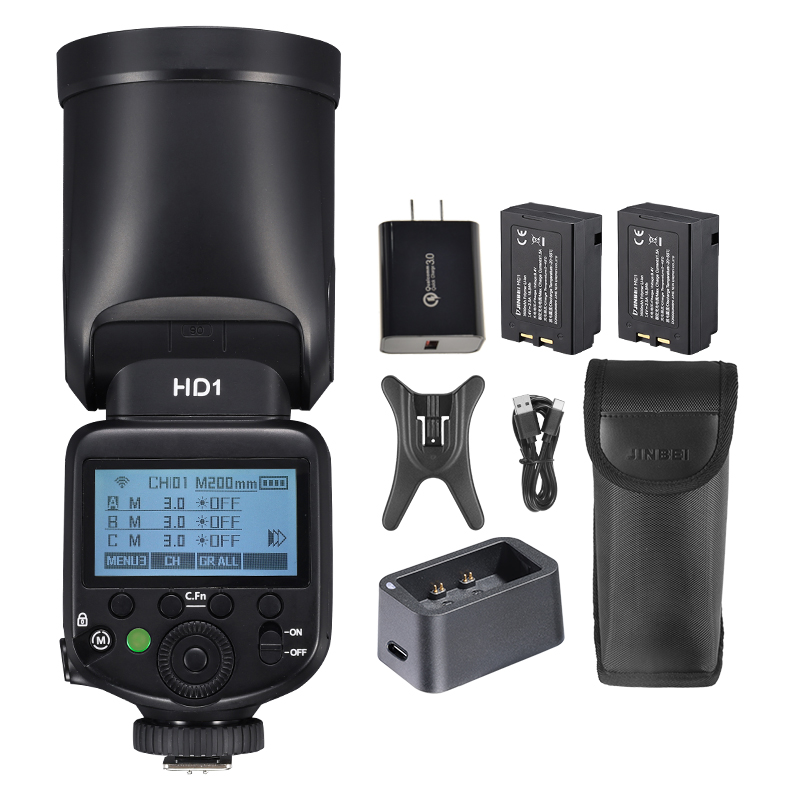 JINBEI HD-1Round-head HSS Spee - Outdoor Lighting And Camera 评论和价格