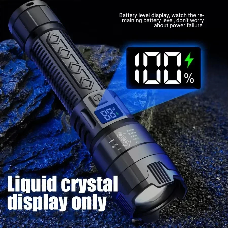 High Strong Power Led Flashlig - Outdoor Lighting Usb 评论和价格
