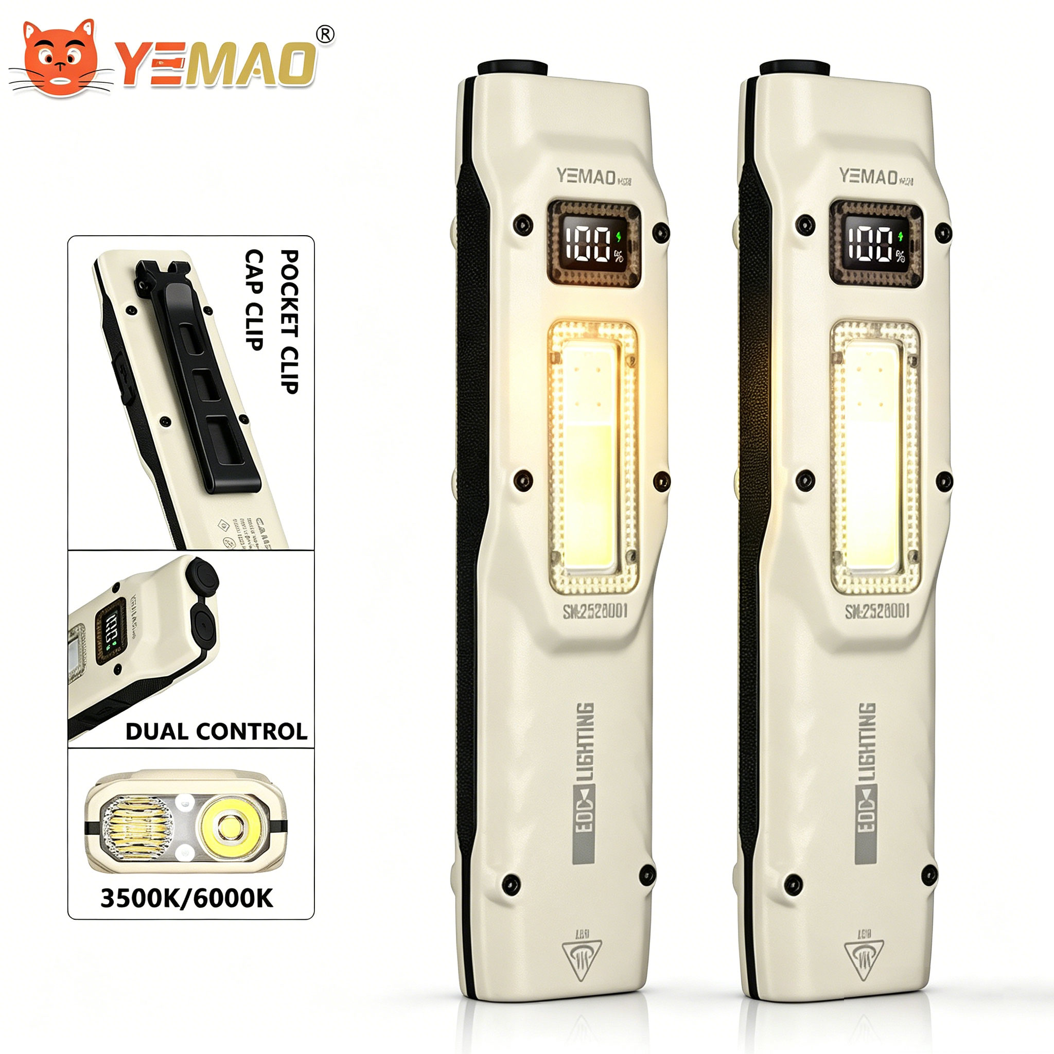 Portable 880LM YEMAO M28 Ultra - Outdoor Lighting Ideas 评论和价格