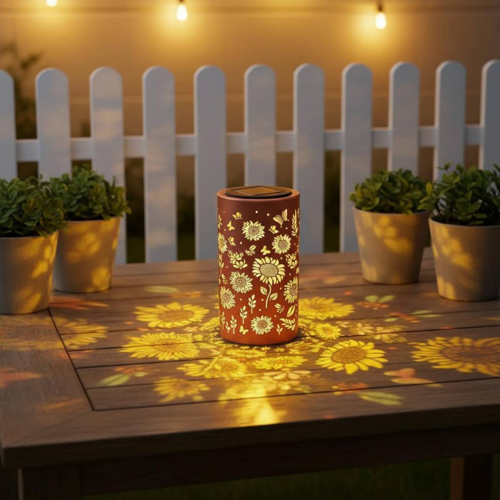 Colorful Sunburst Solar Lanter - Solar Lantern Hanging 评论和价格