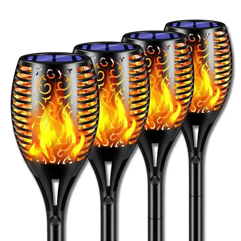 Outdoor Solar Garden Torch Lig - Fire Torch Solar 评论和价格