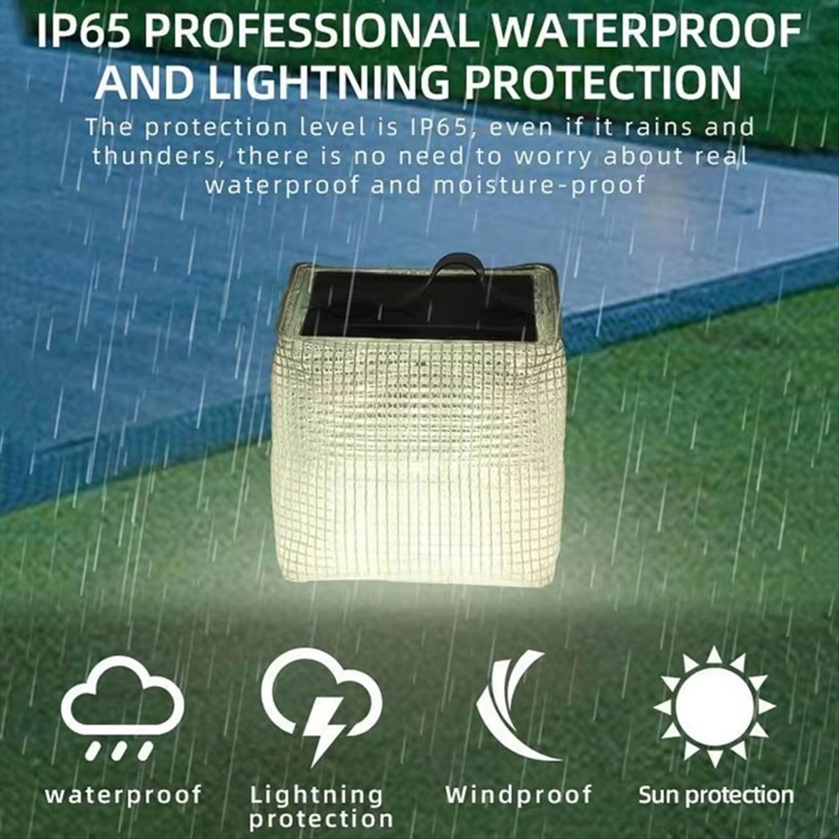 （ON SALE）Solar Powered Inflata - Outdoor Lighting On Sale 评论和价格