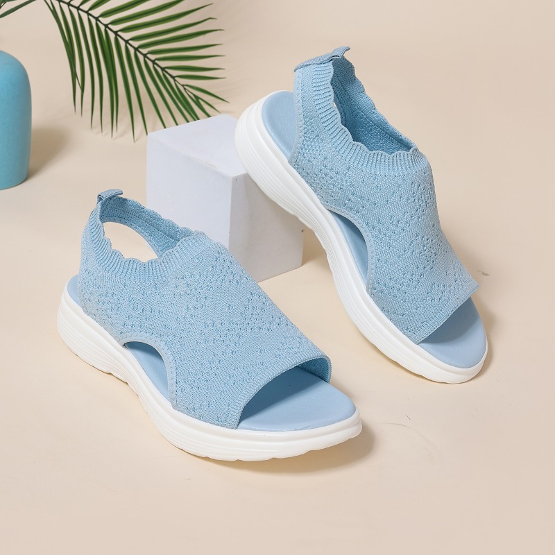 Hot Sale Women Light Blue Knit - Outdoor Lighting On Sale 评论和价格