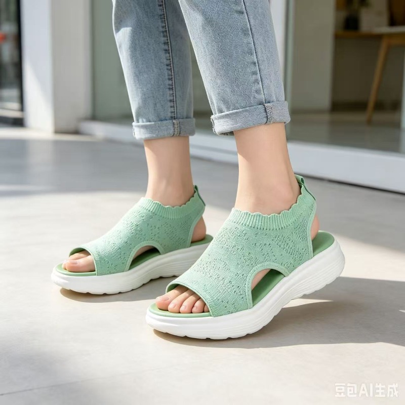 Hot Sale Women Light Blue Knit - Outdoor Lighting On Sale 评论和价格