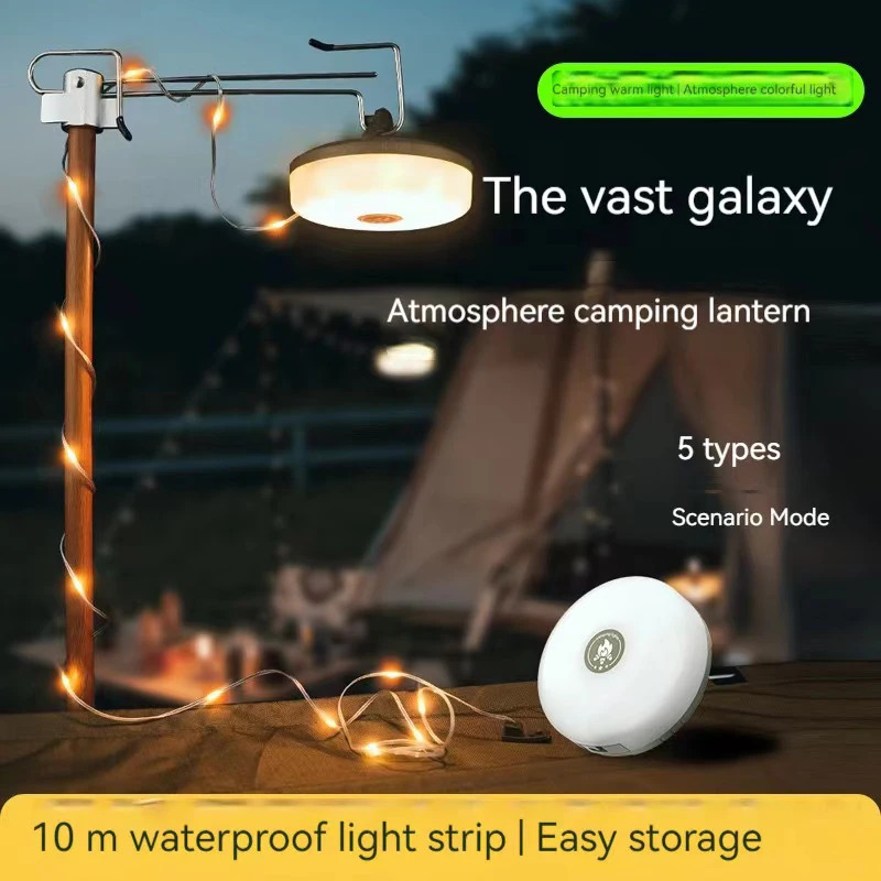 10m Atmosphere LED Camping Lig - Outdoor Lighting Usb 评论和价格