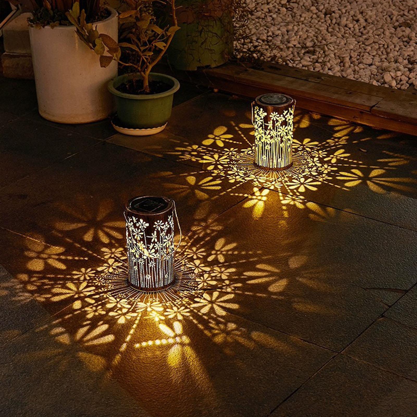 Solar Hangings Lantern Waterpr - Outdoor Lighting Yard 评论和价格