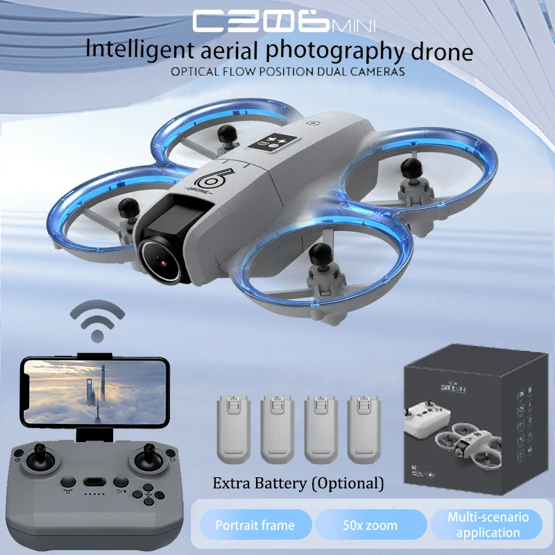CZ06 Mini RC Quadcopter Drone  - Outdoor Lighting And Camera 评论和价格