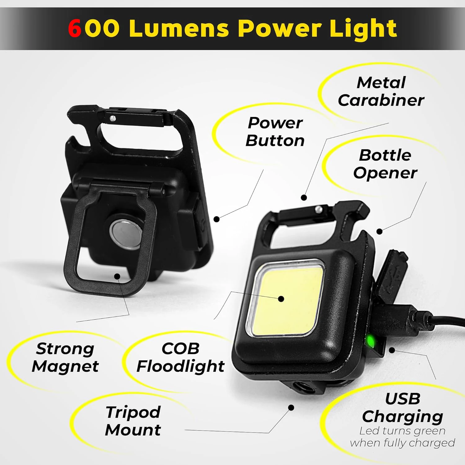 Portable Keychain Light Mini M - Outdoor Lighting Usb 评论和价格