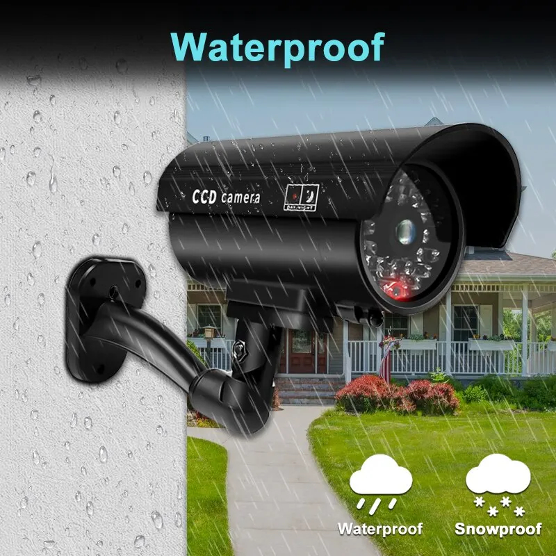 1PC Dummy Security Camera Watr - Outdoor Lighting And Camera 评论和价格