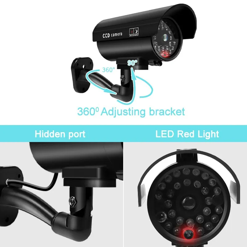 1PC Dummy Security Camera Watr - Outdoor Lighting And Camera 评论和价格