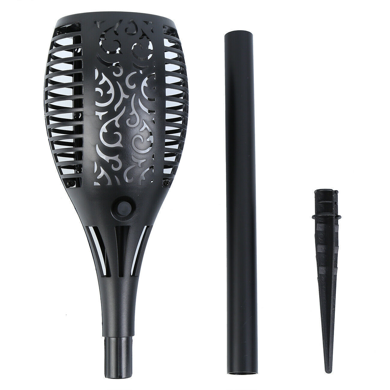 12LED Solar Flame Torch Light  - Fire Torch Solar 评论和价格