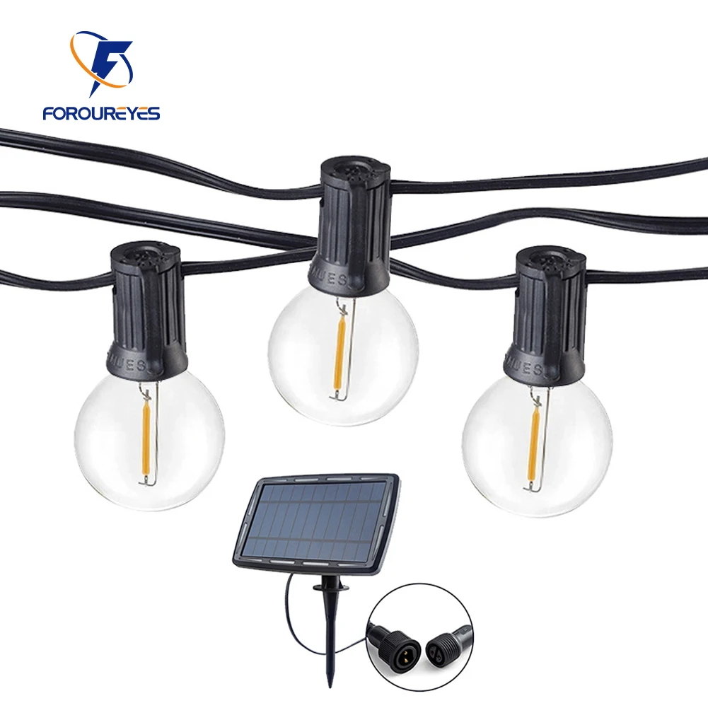 100/50/25ft Solar Led String L - Outdoor Lighting Under Pergola 评论和价格