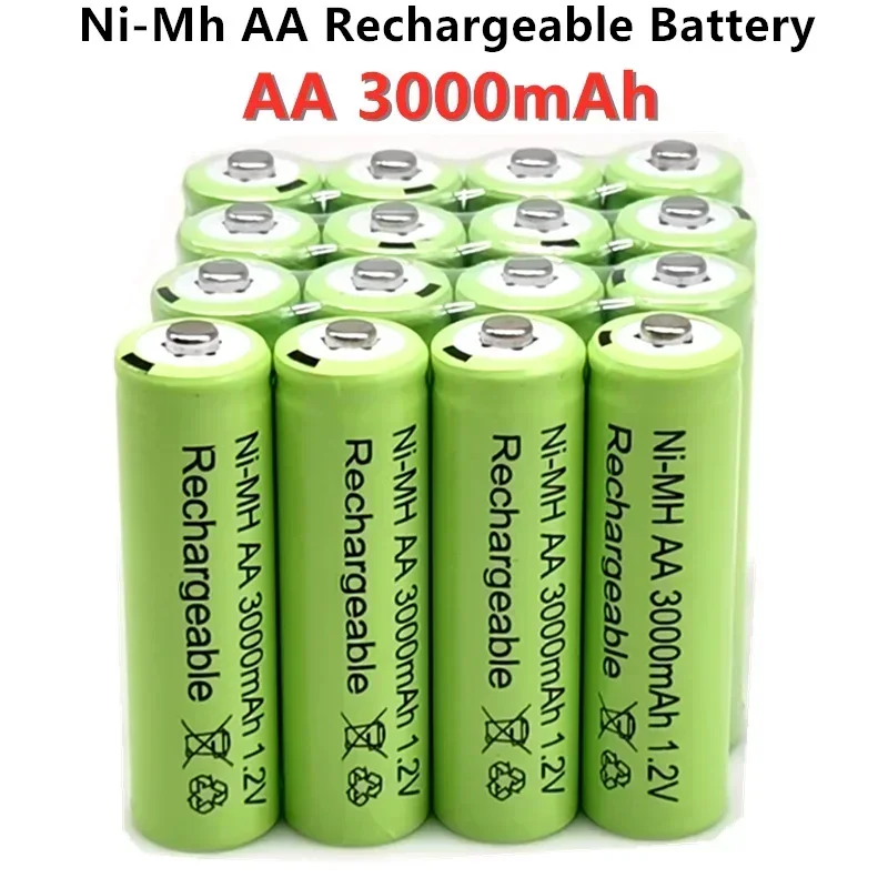 1.2V AA 3000mAh NiMH 1.2V Rech - Fire Torch Solar 评论和价格