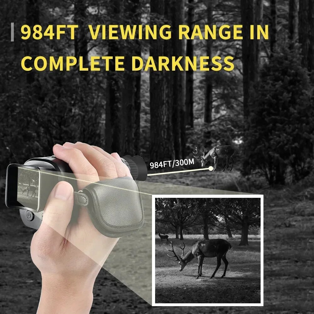 Monocular Night Vision Device  - Outdoor Lighting And Camera 评论和价格