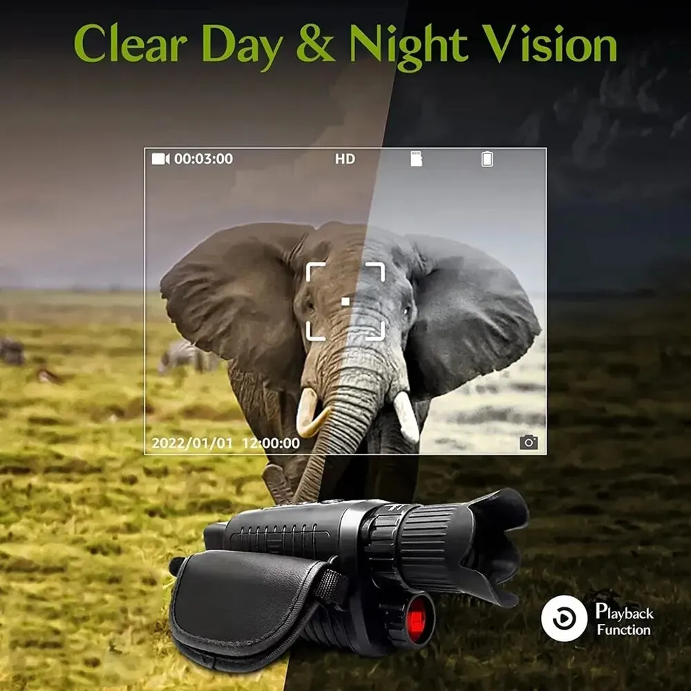 Monocular Night Vision Device  - Outdoor Lighting And Camera 评论和价格