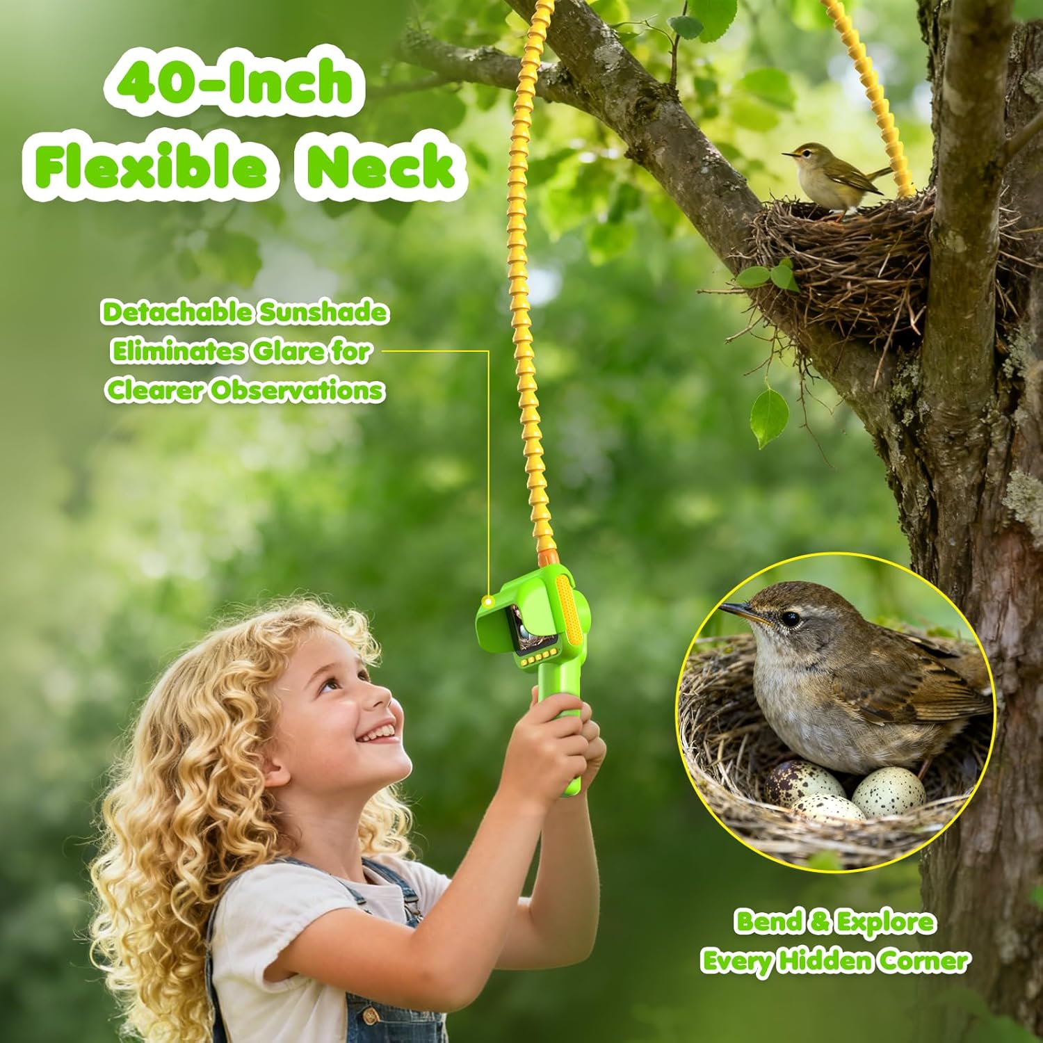 Endoscope for Kids, Borescope  - Outdoor Lighting And Camera 评论和价格