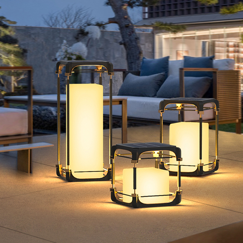 Luminous Floor Lamp Courtyard  - Outdoor Lighting Garden 评论和价格