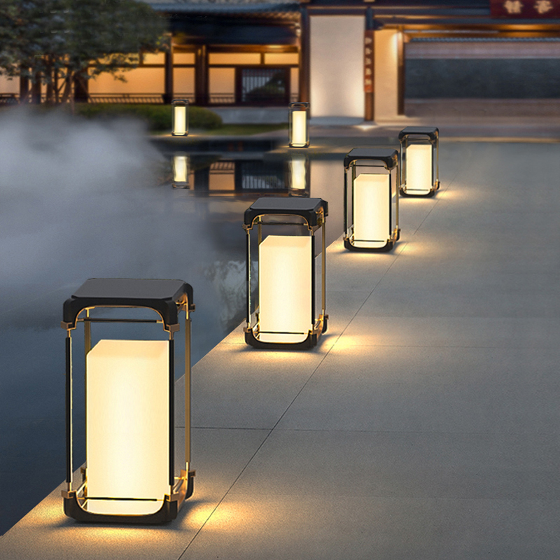 Luminous Floor Lamp Courtyard  - Outdoor Lighting Garden 评论和价格