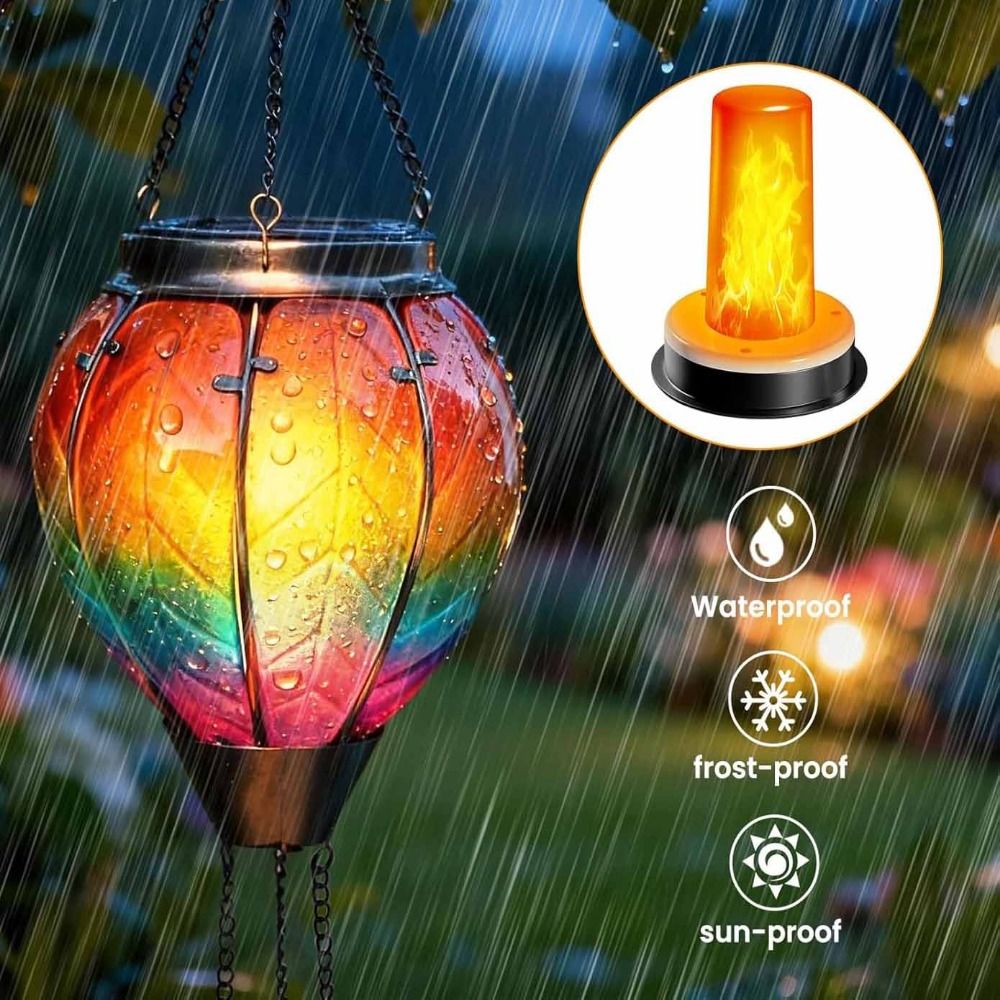 Realistic Flame Torch Light So - Fire Torch Solar 评论和价格