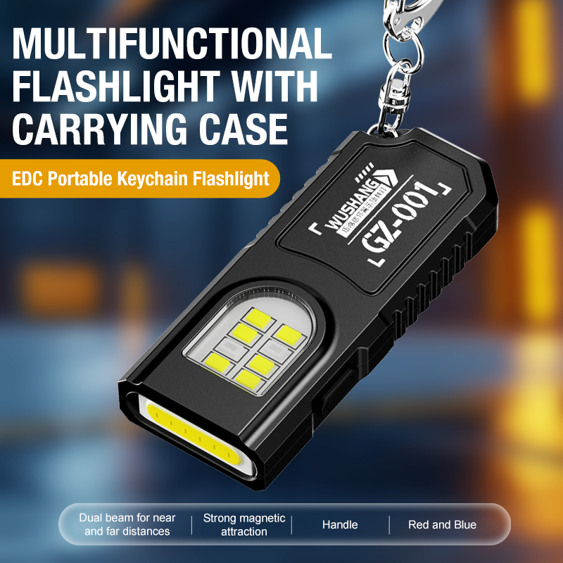 Portable Keychain LED COB Flas - Outdoor Lighting Usb 评论和价格