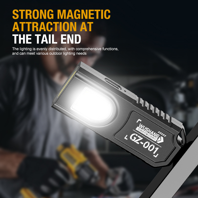 Portable Keychain LED COB Flas - Outdoor Lighting Usb 评论和价格