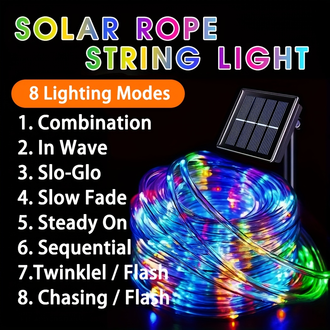 Outdoor Solar LED Fairy Lights - Outdoor Lighting Under Pergola 评论和价格