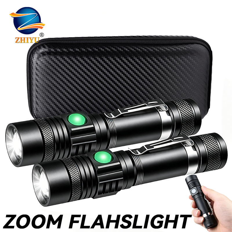 T6 LED Rechargeable Flashlight - Outdoor Lighting Ideas 评论和价格