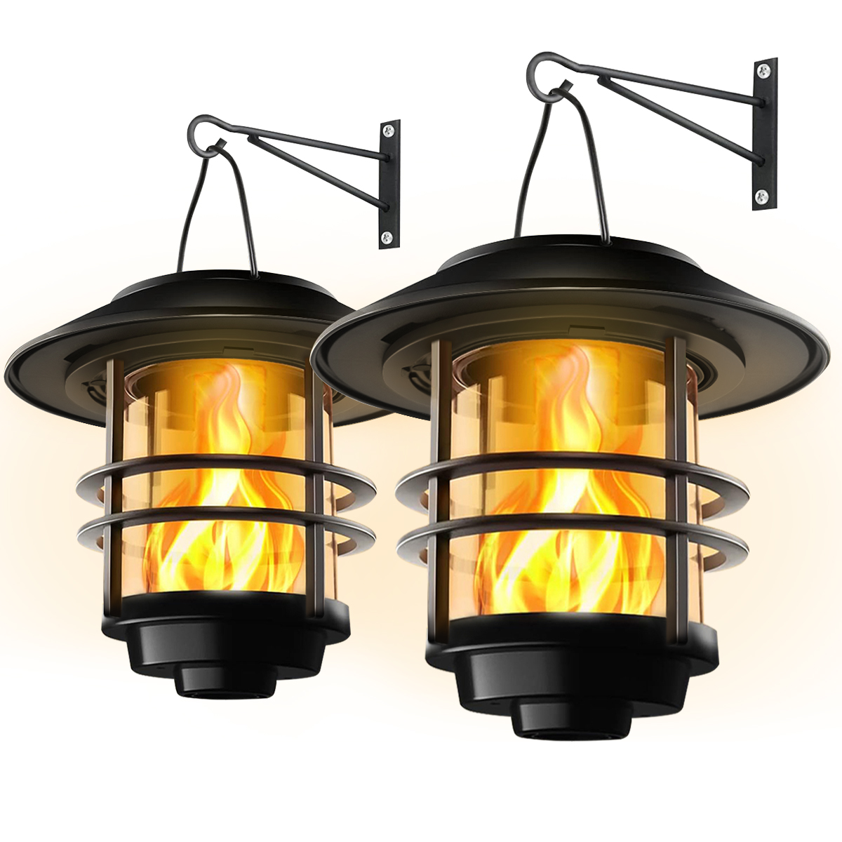 1pcs Solar Hanging Lantern Out - Fire Torch Solar 评论和价格