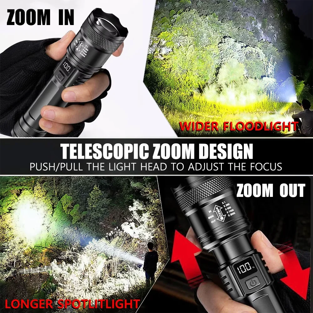 Rechargeable LED Flashlight Zo - Outdoor Lighting Ideas 评论和价格
