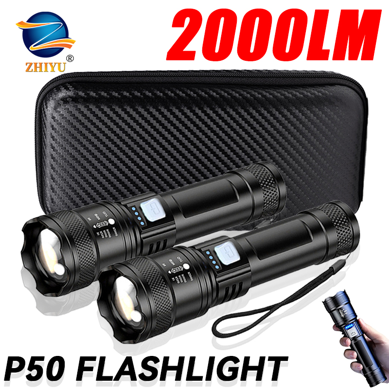 Tactical LED Flashlight 2000LM - Outdoor Lighting Ideas 评论和价格