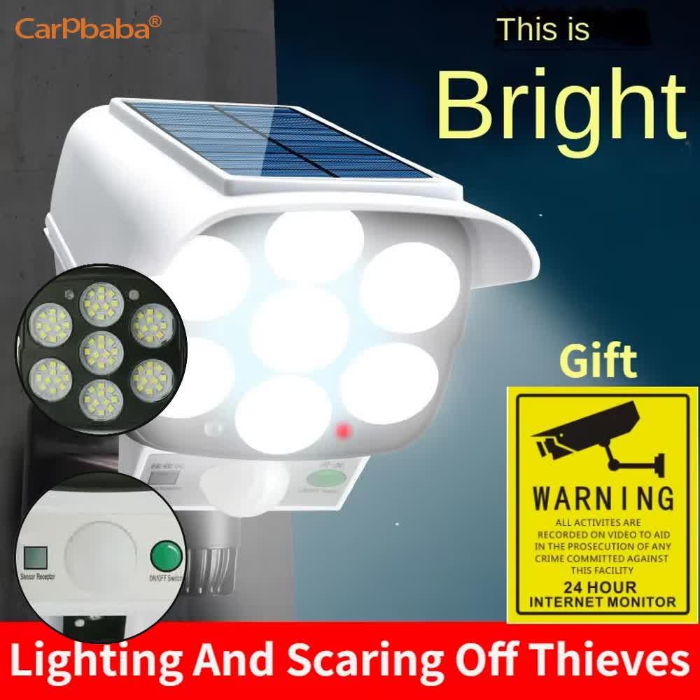 Outdoor Solar Light Motion Sen - Outdoor Lighting And Camera 评论和价格